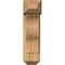 Ekena Millwork Funston Craftsman Rough Sawn Bracket w/ Offset Brace, Western Red Cedar, 8"W x 18"D x 30"H BKT0806X18X30FST04RWR - alternate 2